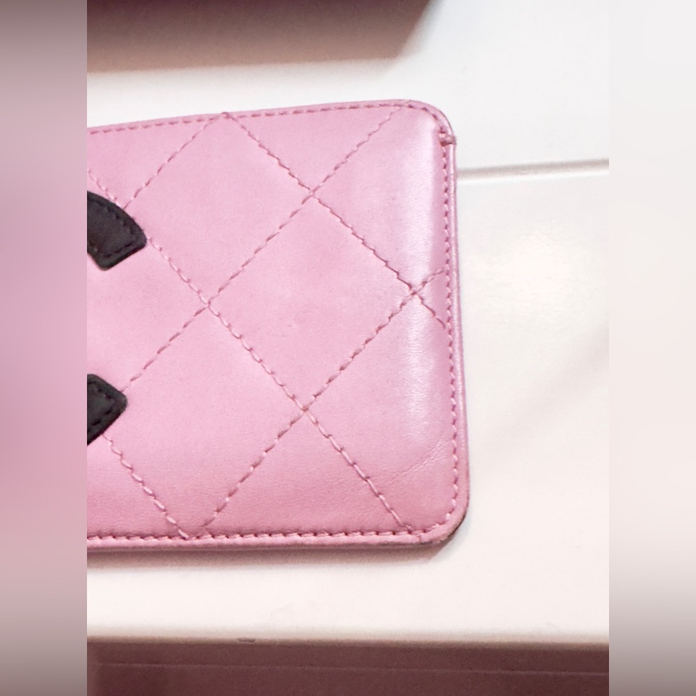 Pink Chanel Cambone Card Holder Wallet - Picture 7 of 14